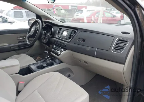 2016 Kia Sedona Lx z USA, uszkodzony, nr VIN KNDMB5C18G6148093